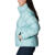 哥伦比亚（Columbia）女士棉服 Puffect Insulated滑雪服 耐磨防水防寒保暖夹克外套 Aqua Haze XS