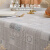 MEIWA进口pvc餐桌布轻柔防水防油免洗家用防滑台布 风雅几何 130*130cm