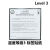 ic托盘ESD标签注意事项MSL湿度等级CAUTIO警示标示贴tray盘 88（蓝色3等级）