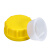 堆码桶特厚塑料桶盖子单卖20 25kg化工桶白色黑色防盗保险盖密封 【黄色】配内盖 5-10L桶用（5个）
