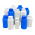 工厂直销PE塑料瓶250ml化工样品分装瓶500克试剂避光圆瓶1000毫升 蓝色250ml200个