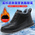 百舸 绝缘皮鞋 工作鞋轻便耐磨加绒加厚冬季保暖棉鞋 黑色低帮39BG-ZB-13661