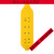 大功率工程地拖排插包胶接线板防摔工业插座摔不烂插排 黄色圆14孔 4000W