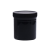 垒固  塑料广口直身瓶涂料油墨罐HDPE大口塑料瓶 黑色150ml（10个） 