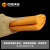 新型硅胶灭火毯消防认证厨房专用玻璃纤维国标防火毯消防器材 1米单人橙色加厚双面硅胶[欧盟