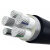 豫鑫 铝芯电缆 五芯铝电缆 国标 YJLV-3*240+2*120 单位/米