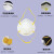 錦綉粤興 活性炭口罩杯型面部呼吸防护白色款