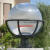 圆球户外防雨水柱头灯围墙灯墙头灯门柱灯别墅灯花园灯 250MM透明条纹