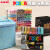 日本uni三菱POSCA丙烯马克笔套装涂鸦手绘防水不掉色POP记号儿童 96色高档皮包款(1M29+3M37+