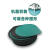 工作台桌垫绿色橡胶垫绿皮台垫皮垫地板垫绝缘垫胶皮垫子 亚光绿黑0.8米*10米*2.0