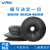 威尔克VRK PJG系列双层风琴真空吸盘气动机械手配件丁晴橡胶吸嘴硅橡胶黑色白色吸盘 PJG-35-S 硅胶 