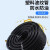 绫纬PE塑料波纹管穿线软管塑料软管黑色电线电缆护套可开口 PE国标AD10(内径6.5mm)100米