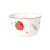 百圣牛水果可爱陶瓷儿童饭碗家用小碗2024新款酸奶燕麦蒸蛋碗具餐具套装 [2个装](草莓+桃子)
