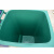 白云清洁（baiyun cleaning）AF07321 环卫分类加厚可挂车大垃圾桶 户外带轮垃圾箱 120L绿色-厨余垃圾