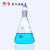  蜀牛 具塞三角烧瓶标口磨口三角瓶实验室高硼硅耐热玻璃带塞锥形瓶 500ML/24# 具塞三角烧瓶 