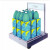 适用中国石油加油站立式清洁服务箱六边形垃圾桶防污应急箱移动广告牌 移动式堆头货架