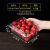 SMVP一次性水果盒子带盖食品级加厚一斤透明草莓盒包装盒塑料打包果蔬 有盖1斤装500m超厚30克100个 0ml