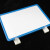 海斯迪克 强磁仓库货架标识牌 信息分类牌展示牌商品标签牌 双磁座+蓝色外框A6 HKCX-366