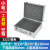 手提箱密码工具箱子铝合金定制仪器设备小型声卡收纳箱专用铝箱 3215银色卡扣款空箱