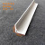 驰翁电力倒角条模板 PVC圆弧角条混凝土T型倒角条 电厂清水柱倒角线条 20-20不带边(50支)白色