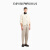 阿玛尼（Emporio Armani）/阿玛尼2024春季新款男士全棉圆领短袖网眼针织T恤 0128-米白色 M