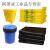 医疗废物垃圾袋黄色手提式平口加厚诊所专用废弃物 大号 整件 手提7690（2000条）黄色适合60L垃圾桶 加厚