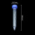 一次性尿沉渣试管平广螺口12ml硬塑料体检尿检专用常规检验带蓝盖 200只装蓝盖螺口