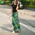 庄蔻莉三亚旅游沙滩裙女海边度假半身裙泰国夏季设计感感一片式系带雪纺 图片色 s 建议身高152至159cm