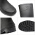 京斯坦 男士高筒雨鞋户外防滑雨靴工地套鞋PVC水靴 黑色-高筒39