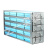 定制-86度不锈钢储存超低温冰箱冻存架盒通用抽屉提篮式整体手提 整体式5层5格
