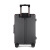 KAKJ威浩多功能行李箱高颜值万向轮拉杆箱铝框大容量旅行箱包 2269黑色 铝框款 20英寸
