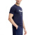 斐乐（FILA）基础简约运动健身圆领短袖T恤 男款 藏青色 M