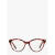 凯特·丝蓓纽约（Kate Spade New York）奢侈品潮牌女士眼镜平光镜猫眼形复古塑料时尚休闲 havana 0