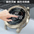 尼纳斯适用小米手表s3表圈watch S3全包电镀tpu保护套刻度软壳屏保膜防 红色