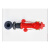 安赛瑞 室外消防栓 型号 SS100/65-16 DN100 含弯头 高度1.05米 9Z05273