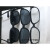 定制男士电焊眼镜焊工墨镜气焊防护镜工业打磨劳保镜护目镜玻璃镜 868平光/透明 868浅色/气焊