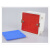 PVC 86型彩色线盒盖板塑料暗盒保护盖接线盒白外盖板八角有孔盖子 蓝色方盖板无孔内盖（100个）