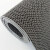 赫钢 塑胶防滑垫 S型镂空防水垫地毯防滑垫门垫 加密加厚5mm*宽0.9米*15米 灰色