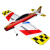 BURJUMAN遥控航模固定翼飞机航模飞机3D特技机固定翼F3P F3A飘飘机EPP遥控 红]KIT空机 红色涂装