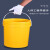 加厚塑料桶油漆桶涂料桶化工桶带盖20升35kg25/ 20L黑色-加厚款