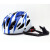 XMSJ超轻可调节自行车头盔EPS + PC户外运动休闲公路山地车骑行头盔带 黑红 均码