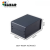巴哈尔壳体全新DIY监控塑料面板机箱电源铁外壳BDA40004-(W100) 黑色 面板