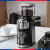 电动磨豆机咖啡豆研磨机磨咖啡豆家用小型咖啡机磨粉器商用 典雅黑+拍粉器+58mm压粉5件套