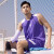 361°运动套装男2024夏季款迅干排汗篮球套装运动篮球服 龙胆草花紫 S