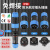 LD免焊接IP68防水航空插头座3芯45679P公母对接电线缆 LD16法兰套装2芯20A