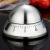 定制适用T4kzi德国不锈钢定时器飞碟锥形创意可爱厨房金属机械提醒计时器 锥形不锈钢计时精准