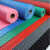 PVC防滑垫塑料橡胶耐磨地垫铜钱钢板纹地垫工厂地板卷材地毯 灰色方块纹 普通PVC0.9米宽1米长度单价