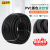 百舸 PVC阻燃塑料波纹管 黑色加厚电线电缆绝缘穿线软管 黑外径20内径16mm/50米 BGL0838