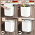 厨房用品家用大全壁挂垃圾桶生活收纳置物架实用百货用具各种神器 加厚带盖壁挂垃圾桶9L