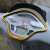 LZJV适用VESPA春天/冲刺150 TFT S改装仪表框铝合金装饰盖咪表保护罩 钛色
